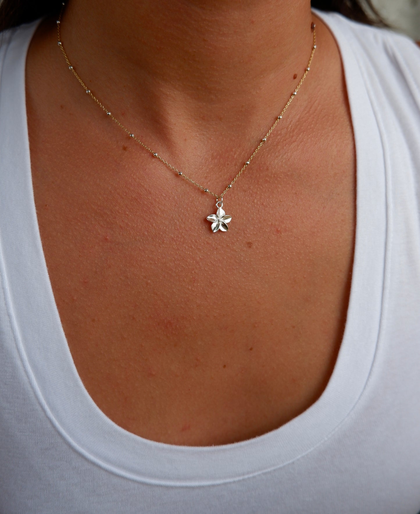 Plumeria Necklace