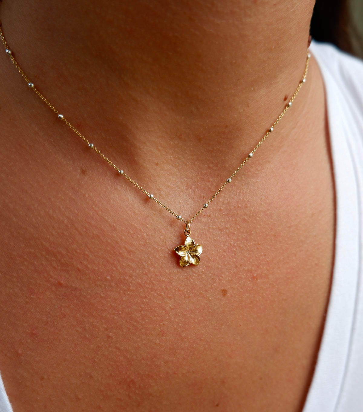 Plumeria Necklace