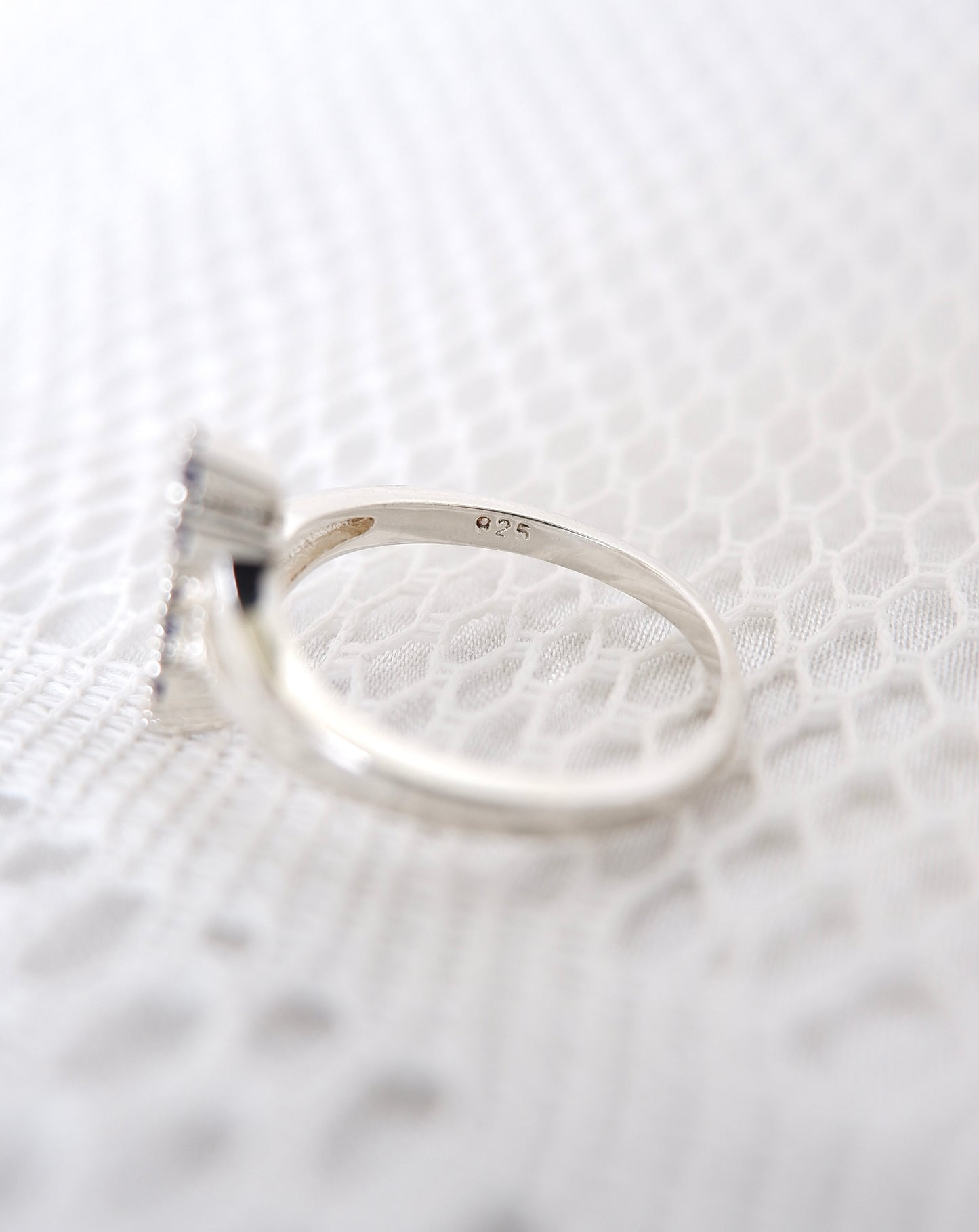 Berry Blue Cluster Ring