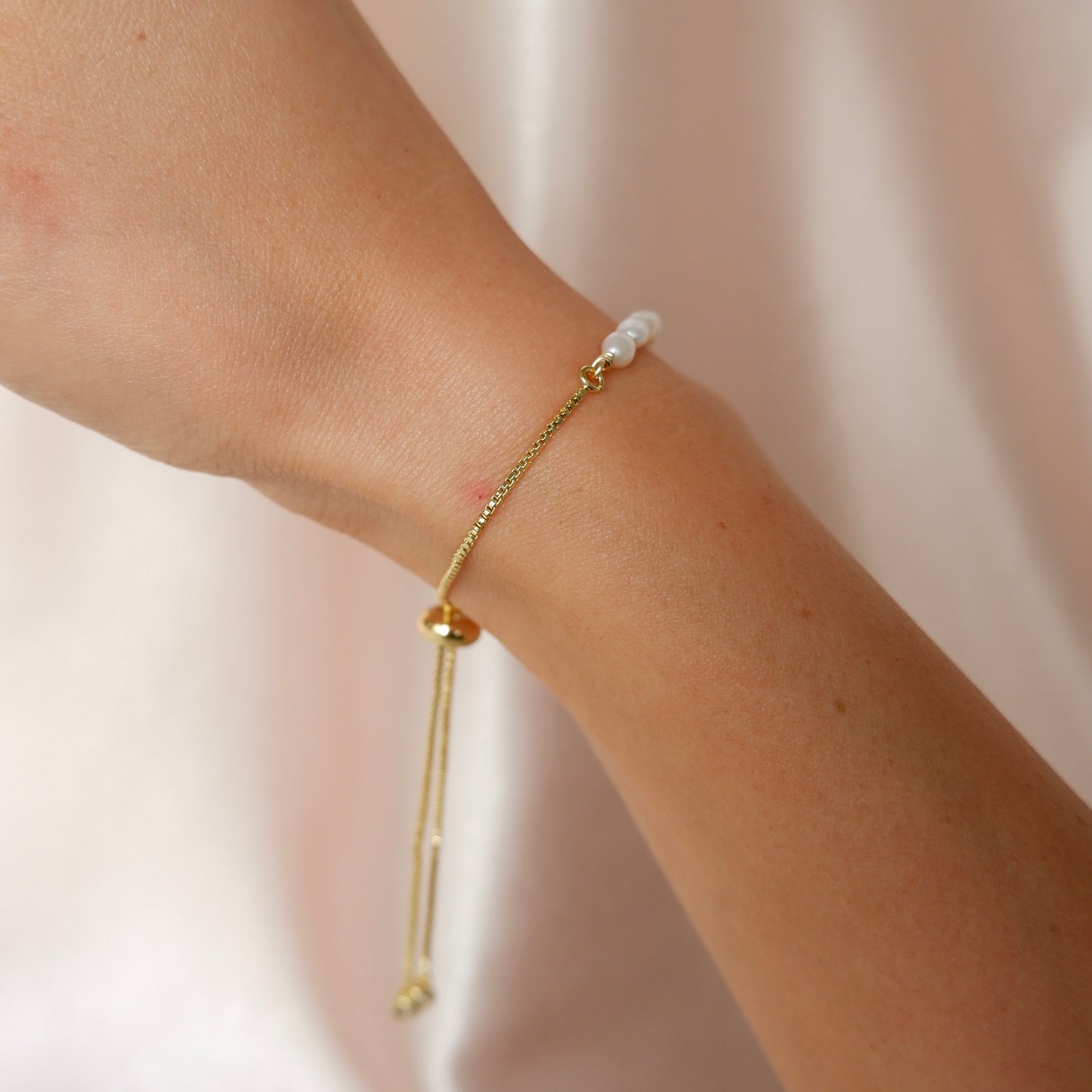 Adjustable Gemstone Bracelet