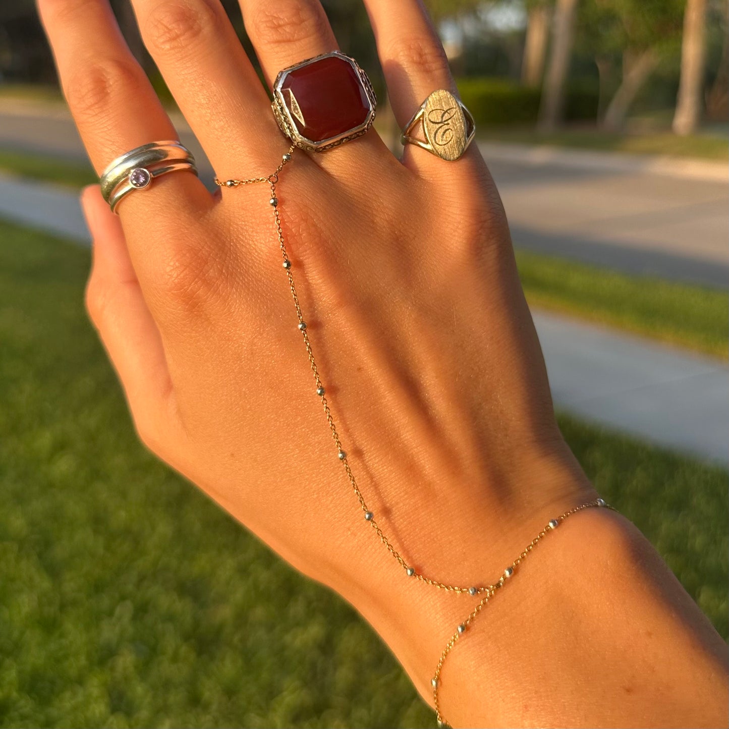 Custom Fitted Hand Chain