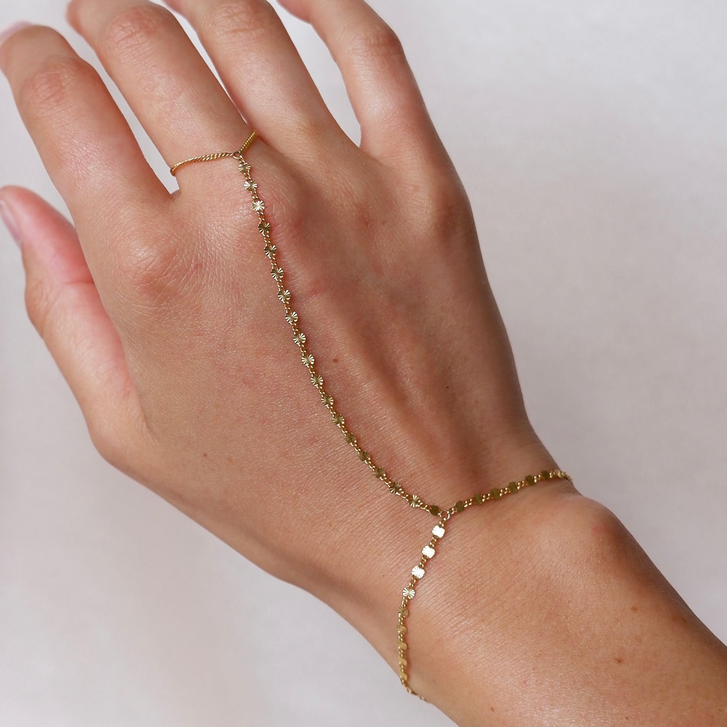 Custom Fitted Hand Chain