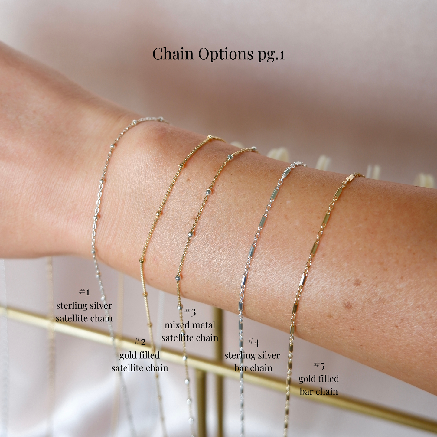 Custom Fitted Hand Chain