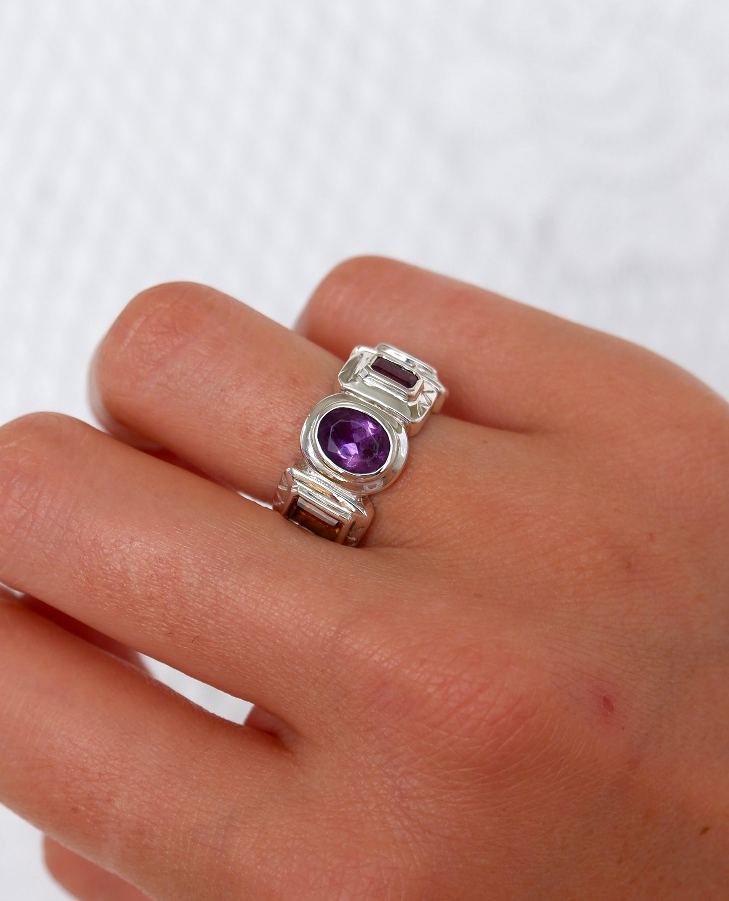 Multicolor Gemstone Ring