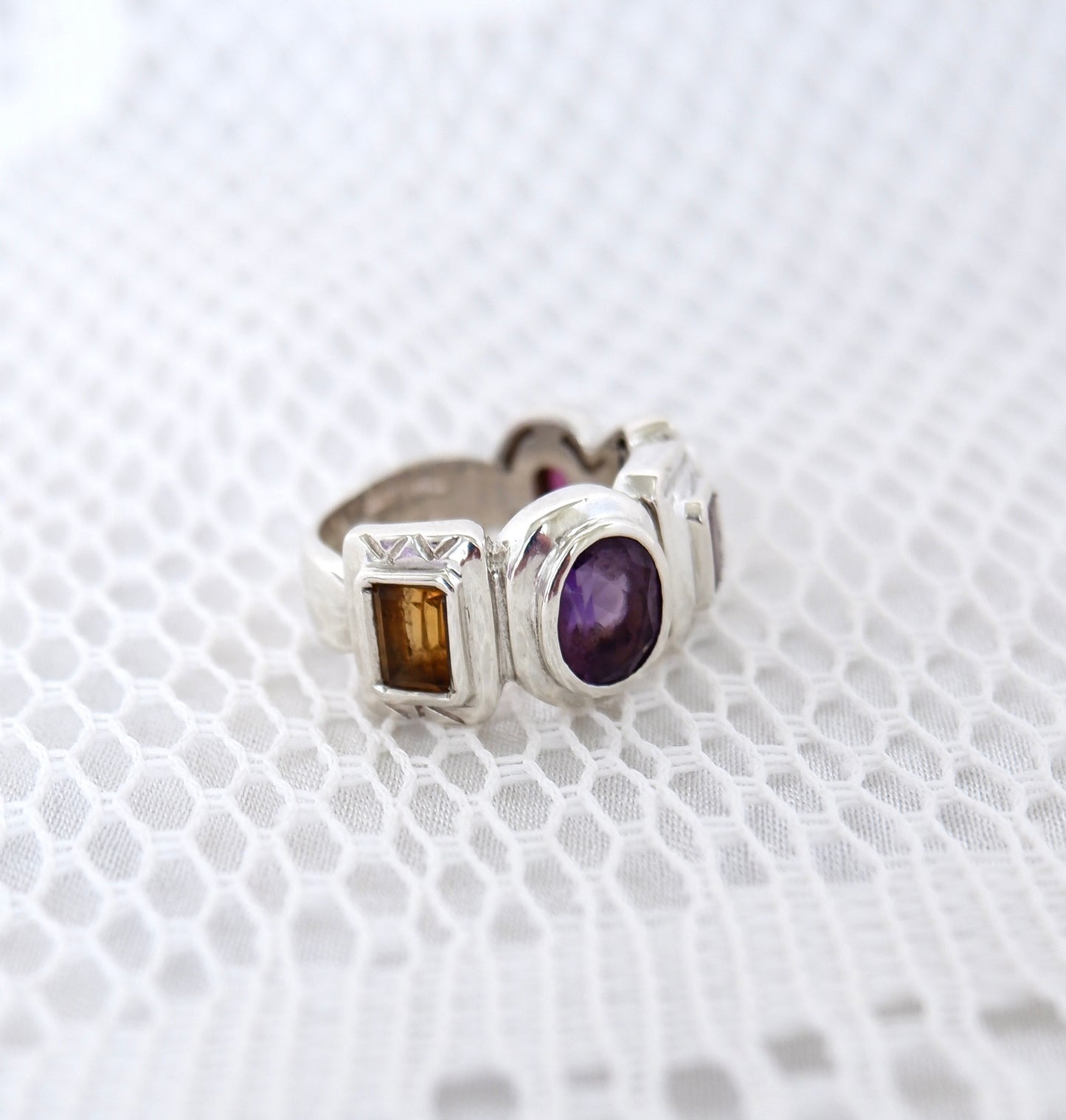Multicolor Gemstone Ring