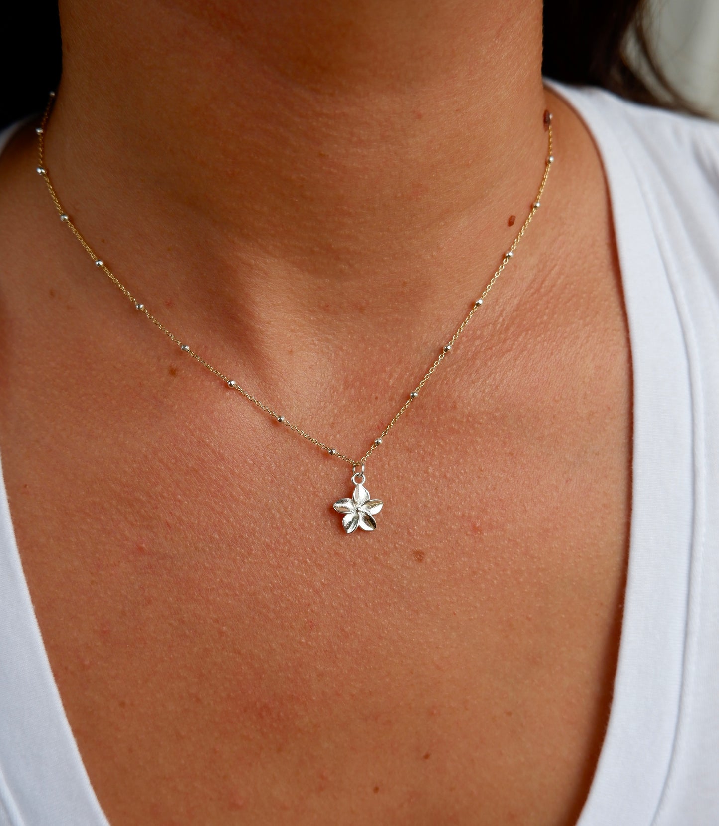 Plumeria Necklace