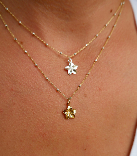 Plumeria Necklace