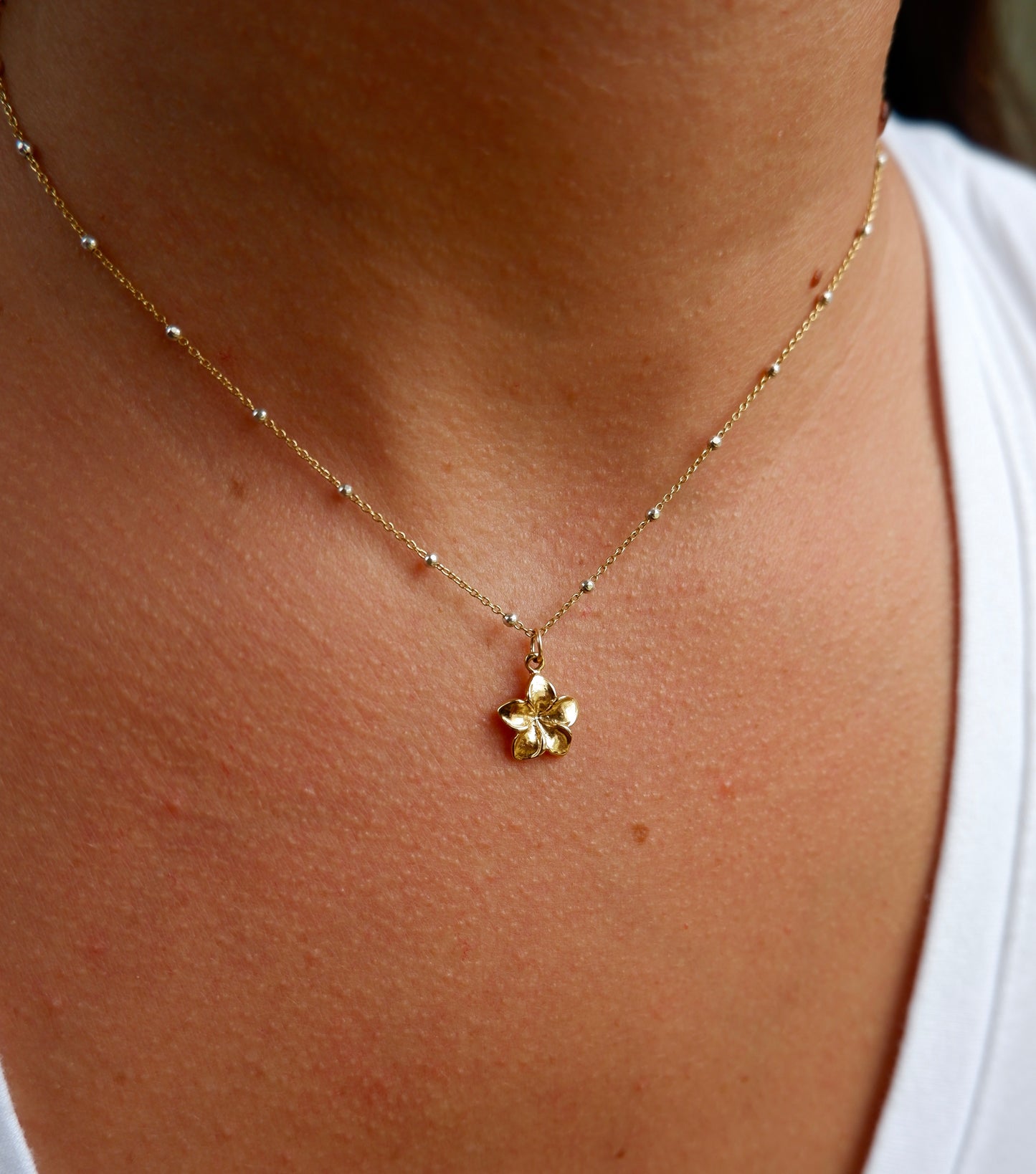 Plumeria Necklace