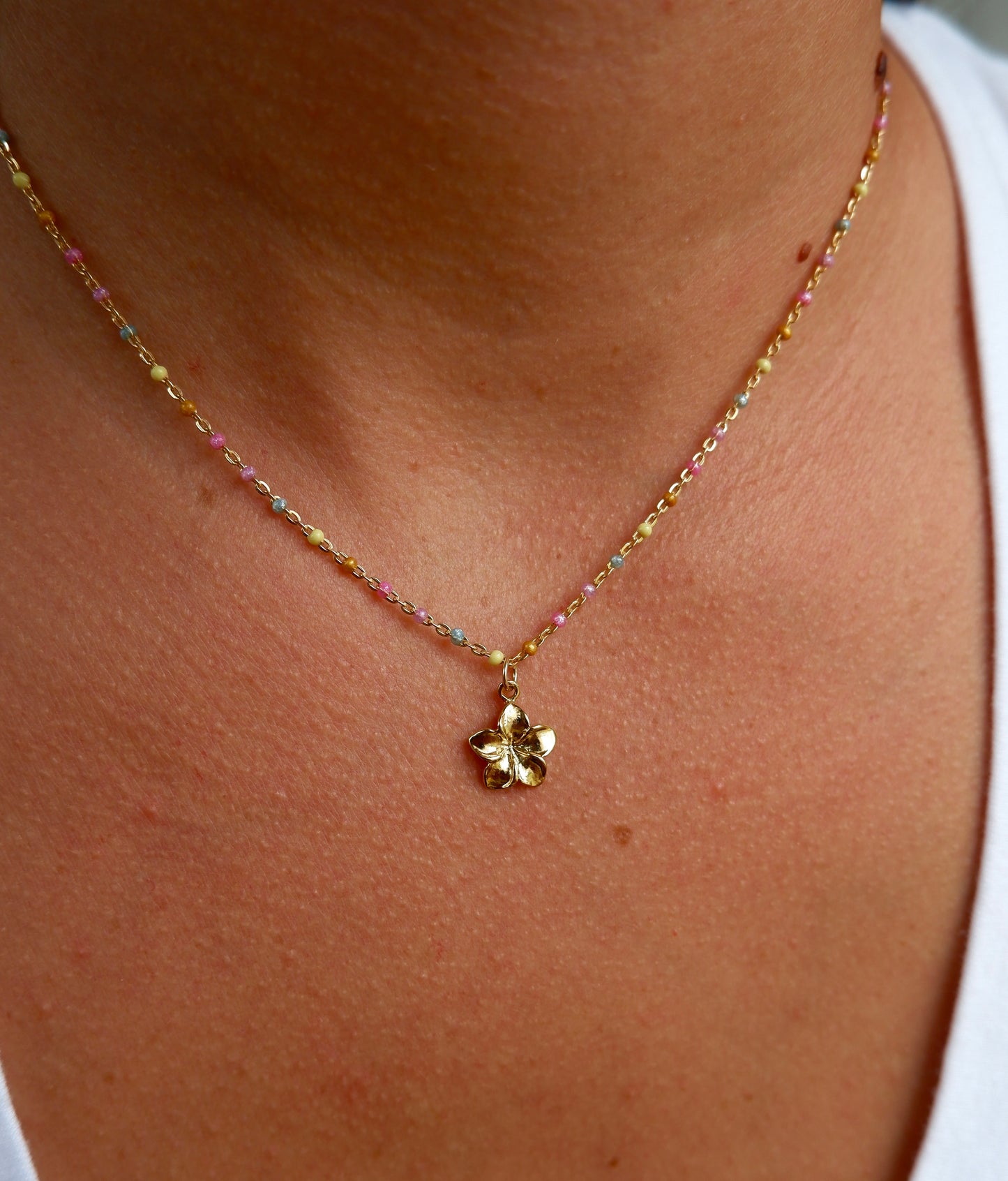 Plumeria Necklace
