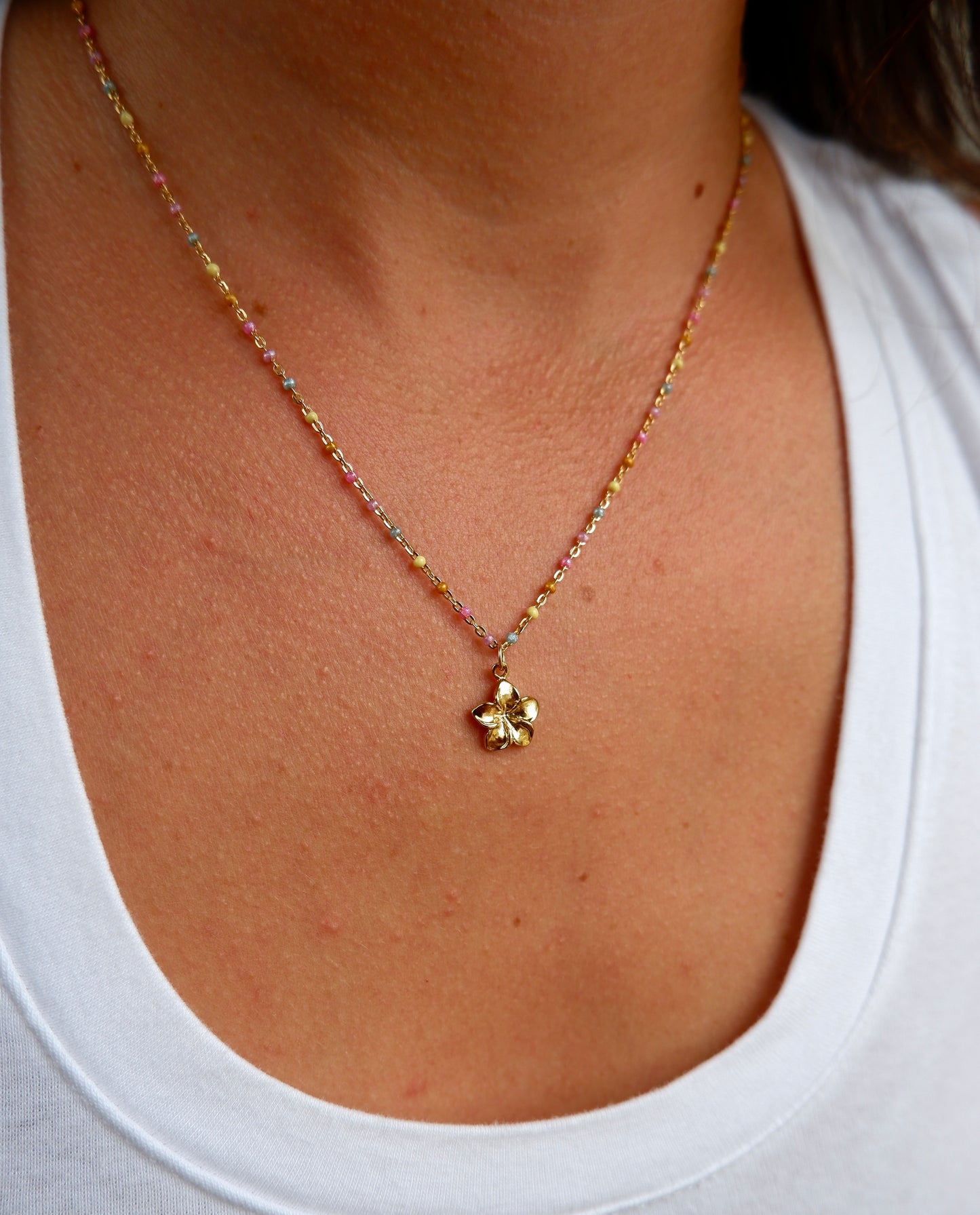 Plumeria Necklace