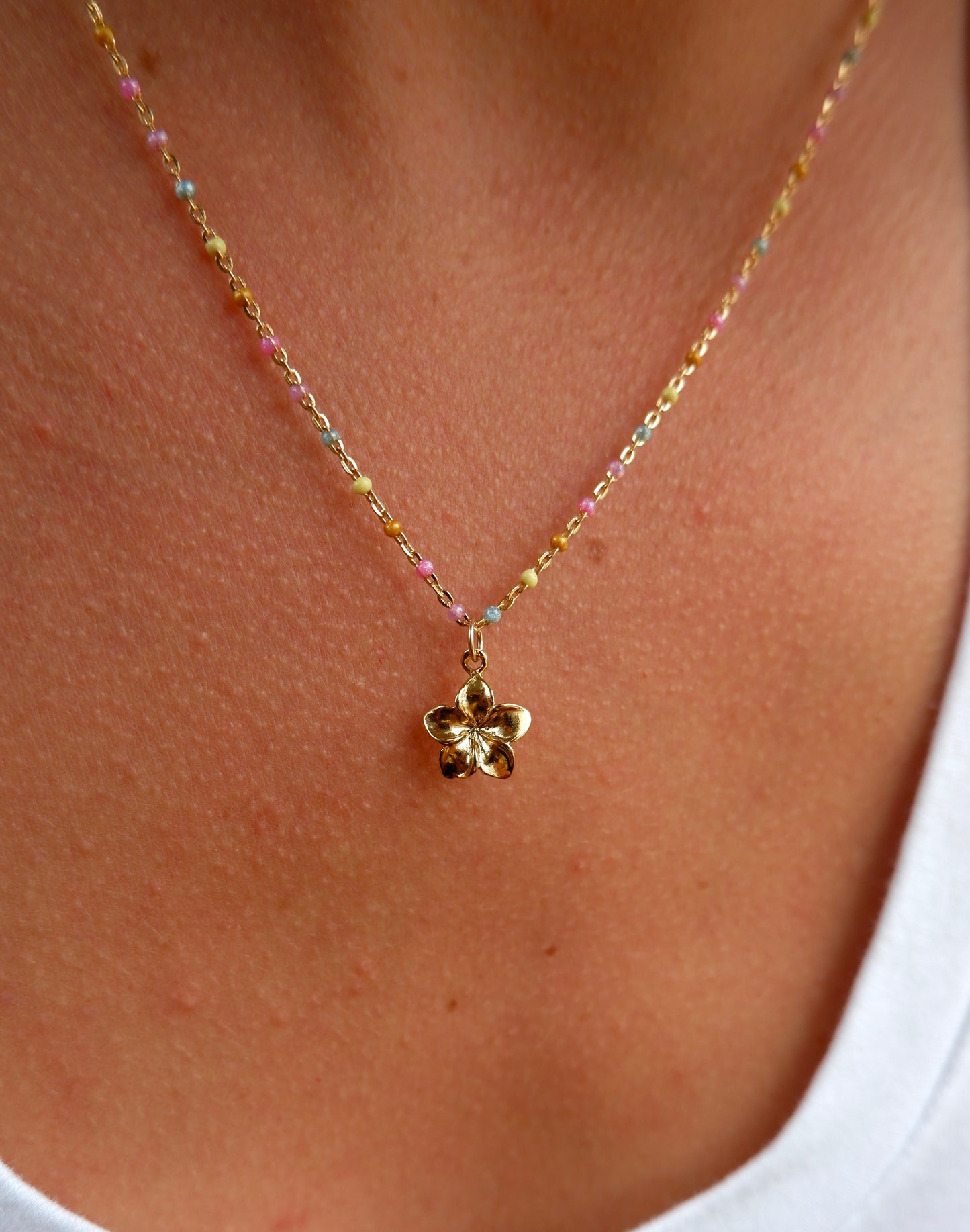 Plumeria Necklace