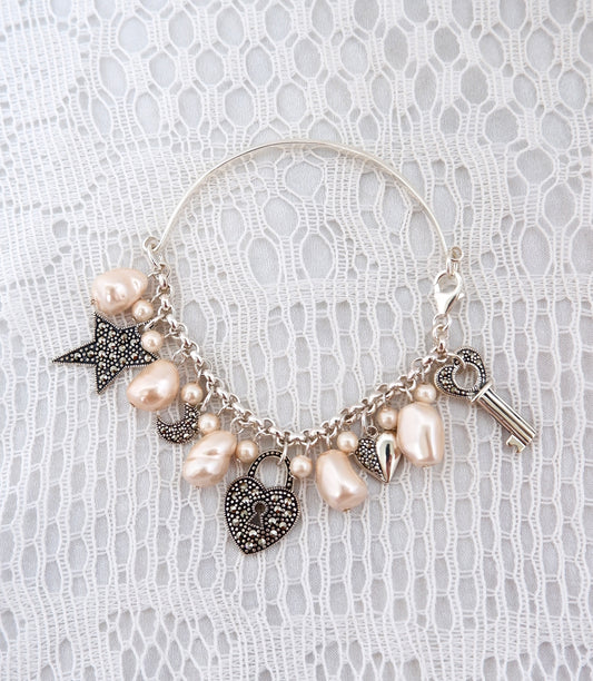 Maximalist Half Charm Bracelet