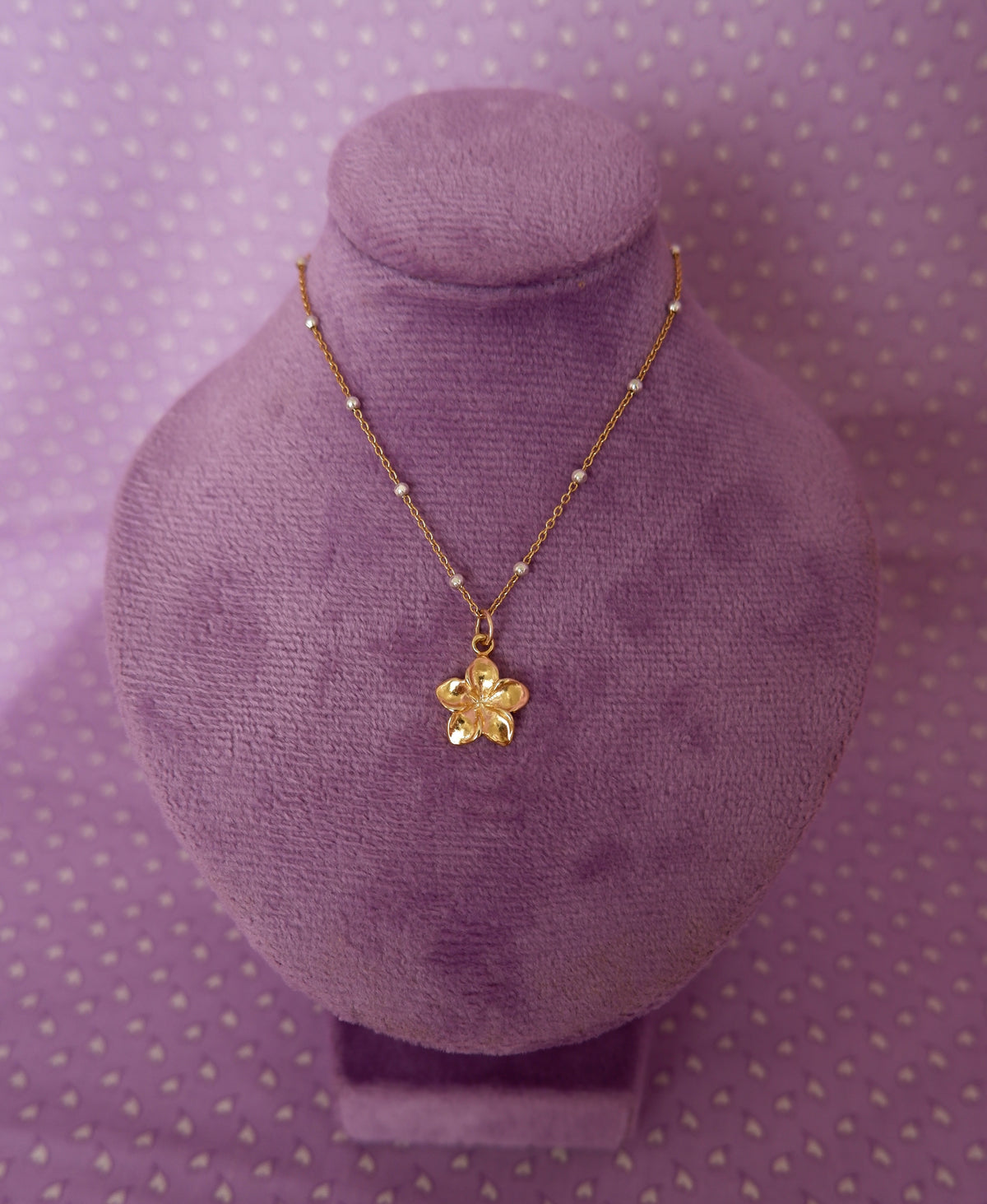 Plumeria Necklace