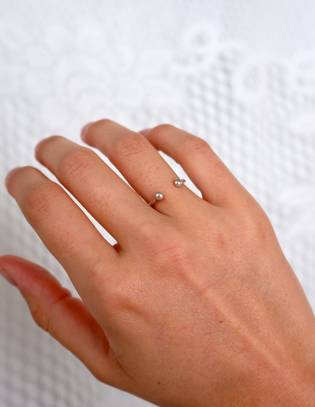 Stackable Open Ball Ring
