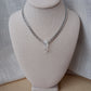 Quartz Crystal Point Chain Necklace