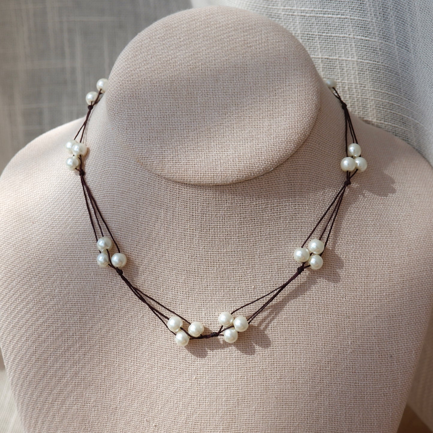 Beachy Pearl Necklace