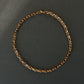 Chunky Oval Link Gold Necklace