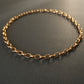 Chunky Oval Link Gold Necklace