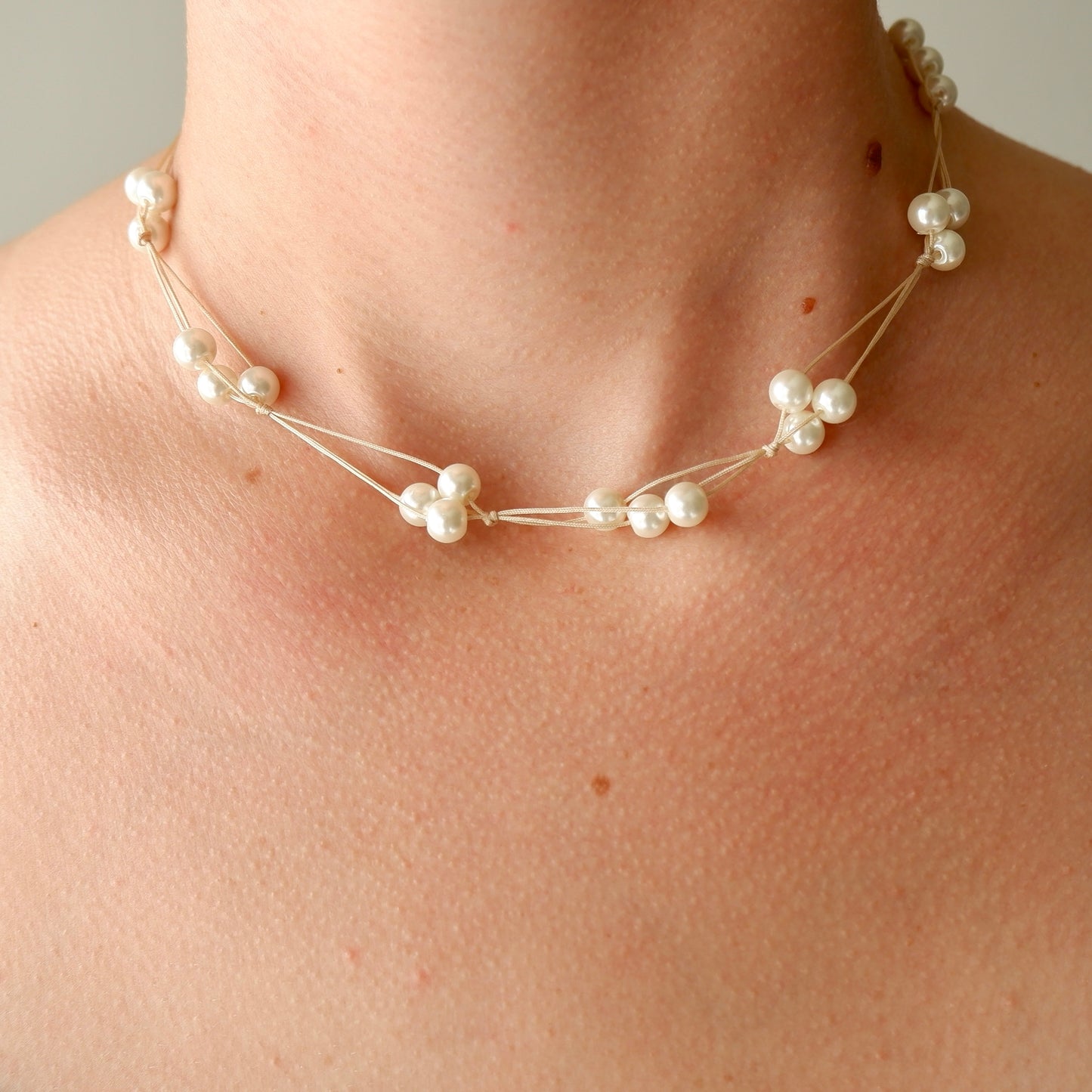 Beachy Pearl Necklace