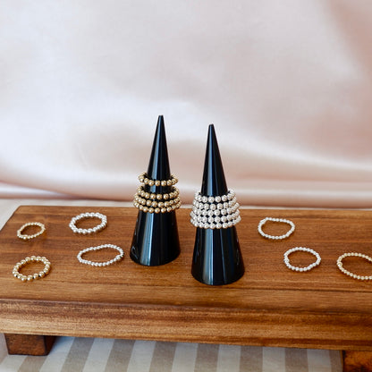 Stretchy Beaded Rings