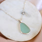 Sterling Silver Sea Glass Necklace