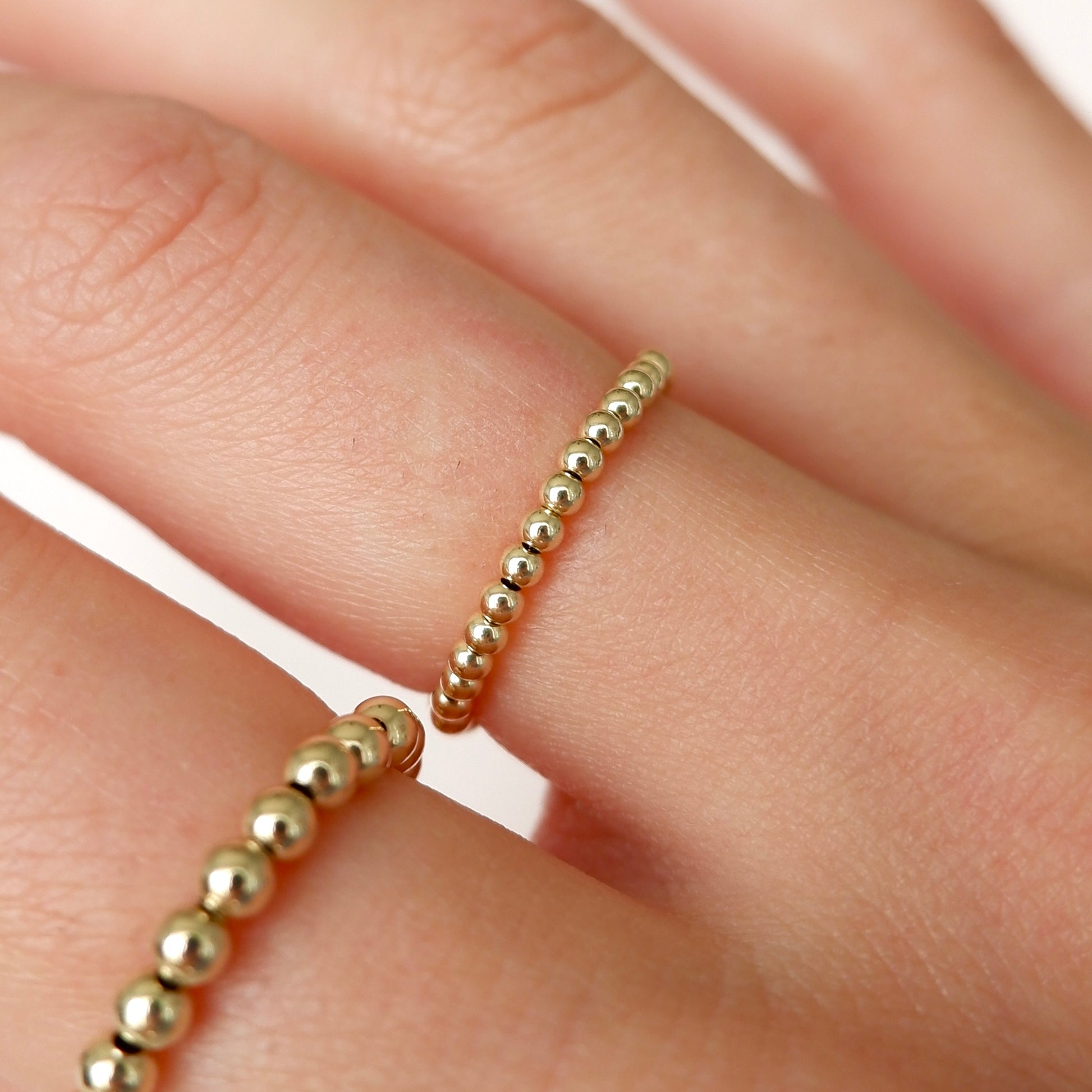 Elaina Marie Jewelry Stretchy Beaded Rings