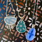 Sterling Silver Sea Glass Necklace