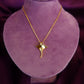 Gold Stingray Necklace