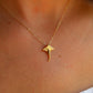 Gold Stingray Necklace