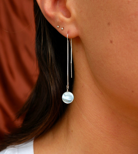Threader Drop Earrings