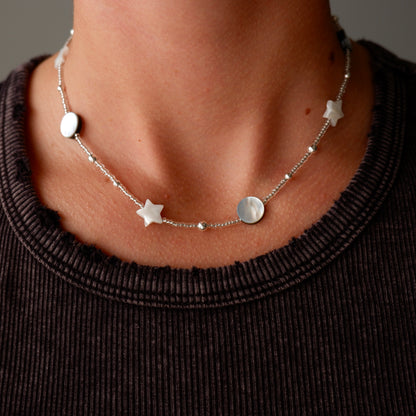 Moon & Stars Manifestation Necklace