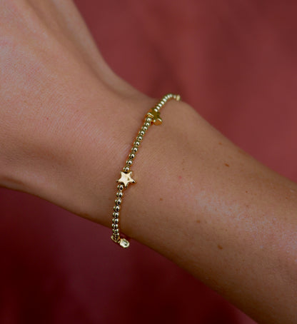 Beaded Star Bracelet