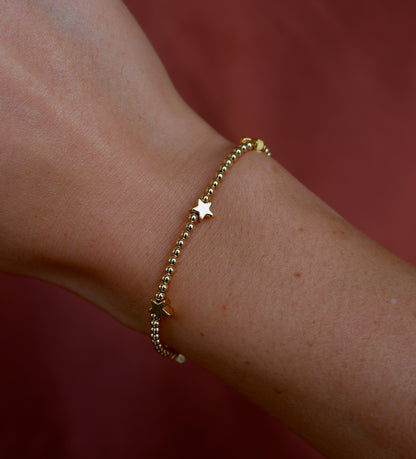 Beaded Star Bracelet