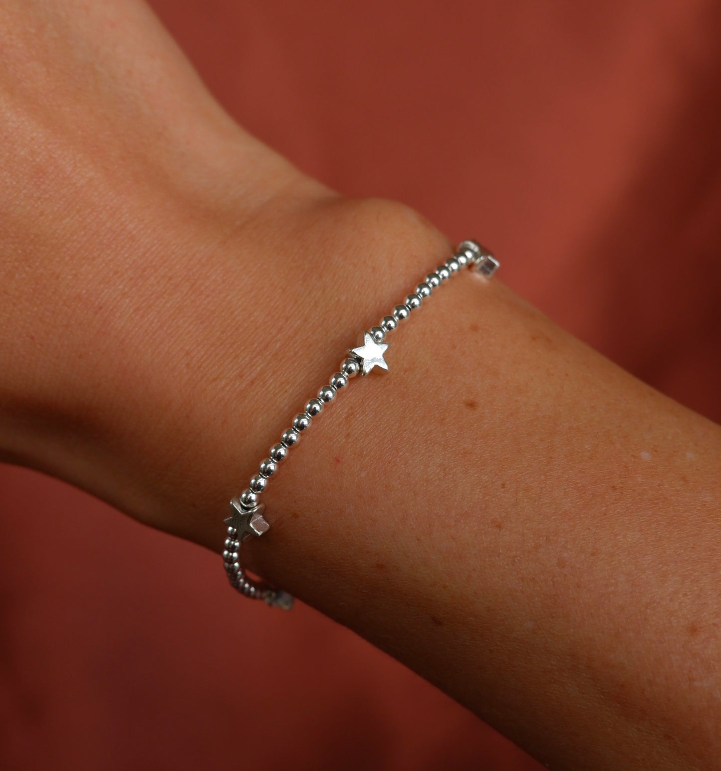 Beaded Star Bracelet
