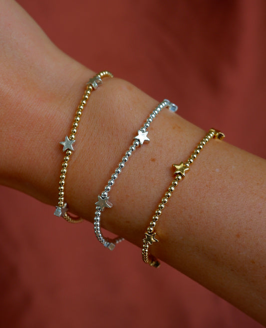 Beaded Star Bracelet