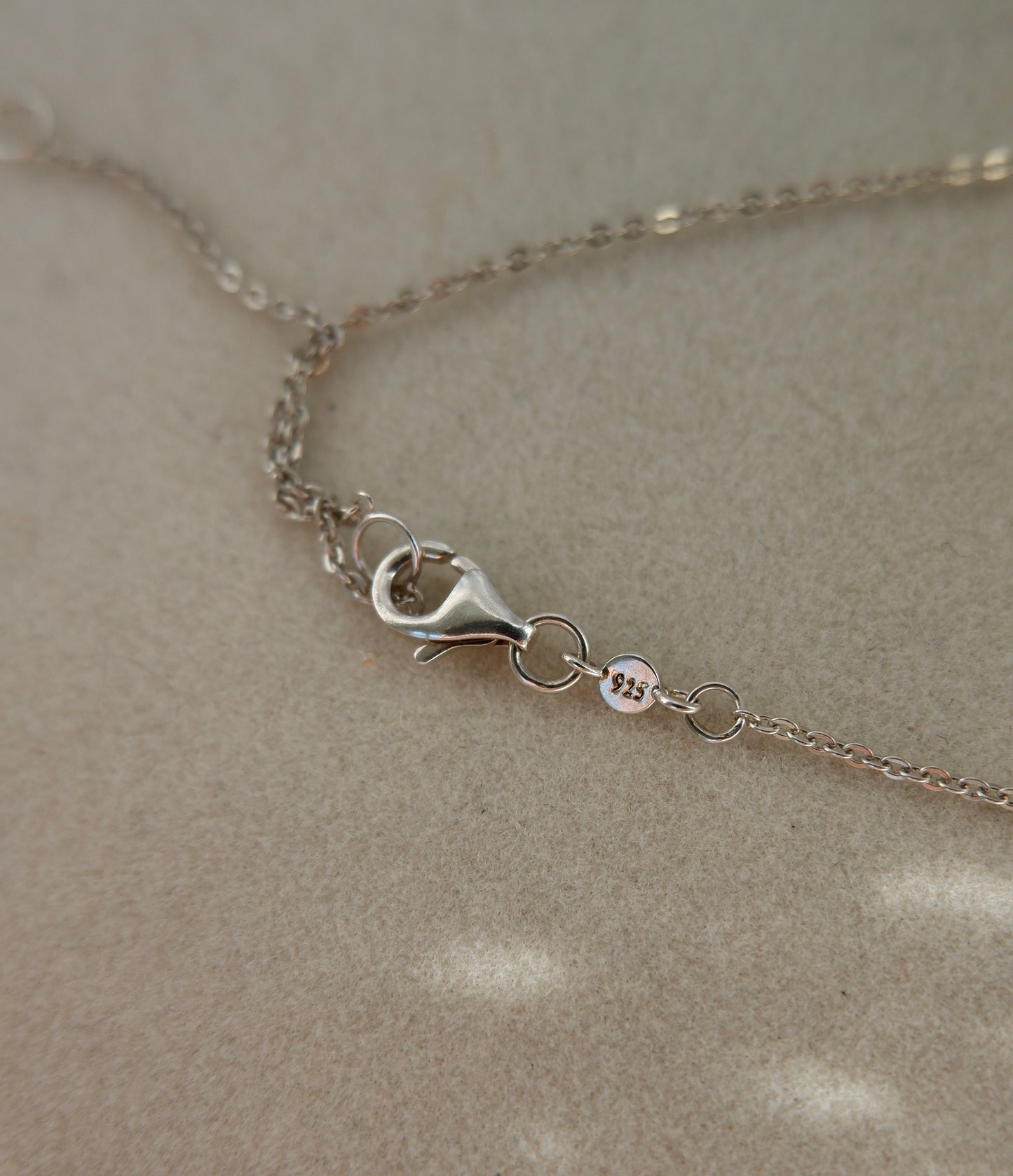 Pebble Necklace, 925 Sterling Silver