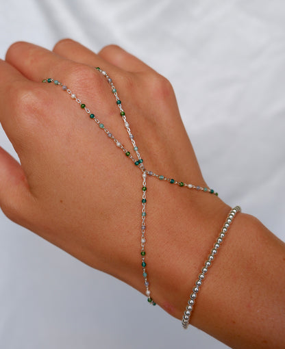 Colorful Enamel Hand Chain