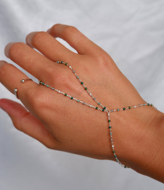 Colorful Enamel Hand Chain
