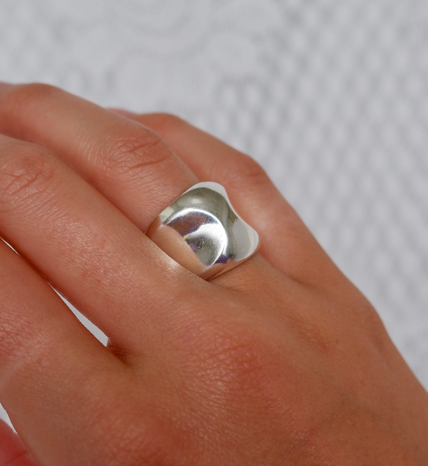 Modernist Curve Ring