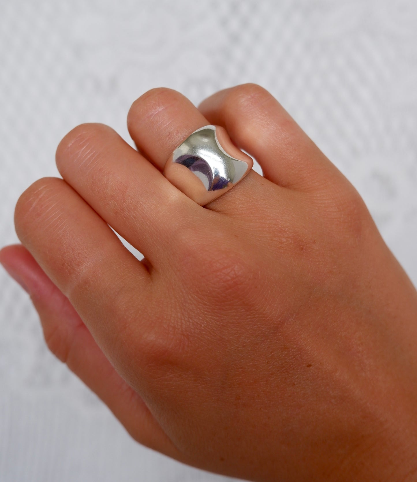 Modernist Curve Ring