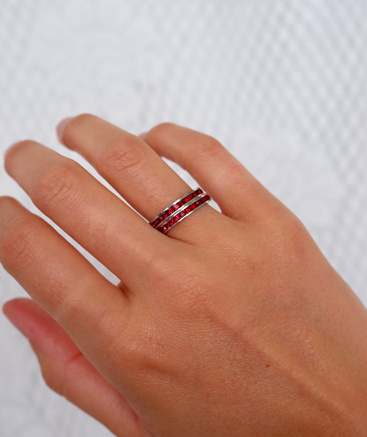 Joseph Esposito Channel Set Eternity Band