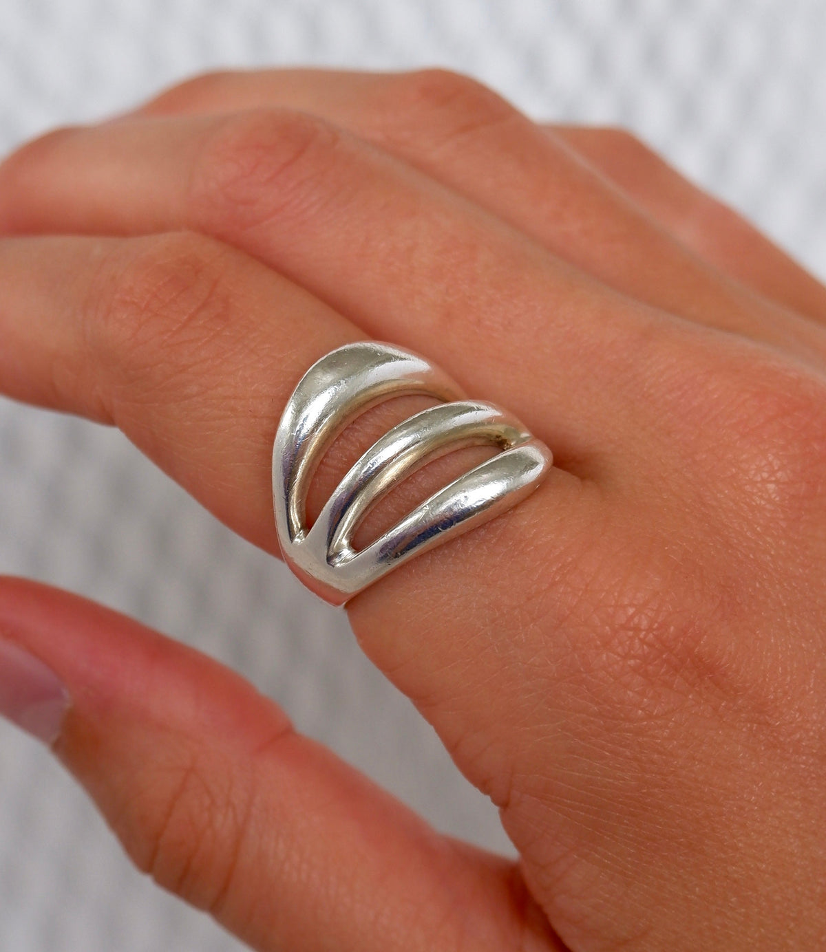 Sculptural Cutout Ring