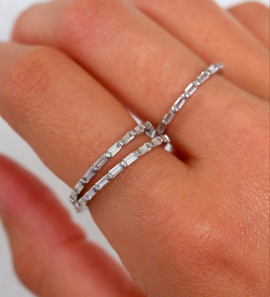 Baguette Stacking Ring