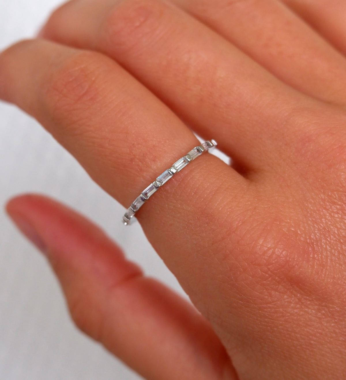 Baguette Stacking Ring