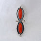 Navajo Red Coral Ring