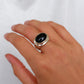 Joseph Esposito Black Onyx Ring, 925 Sterling Silver