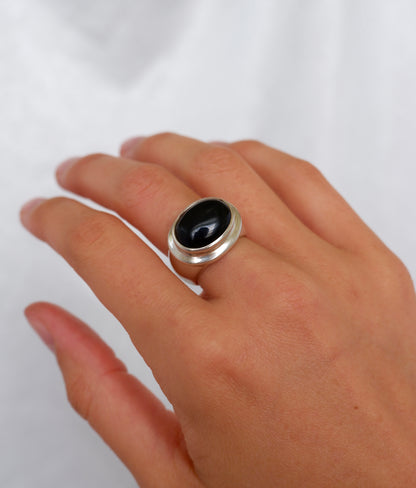 Joseph Esposito Black Onyx Ring