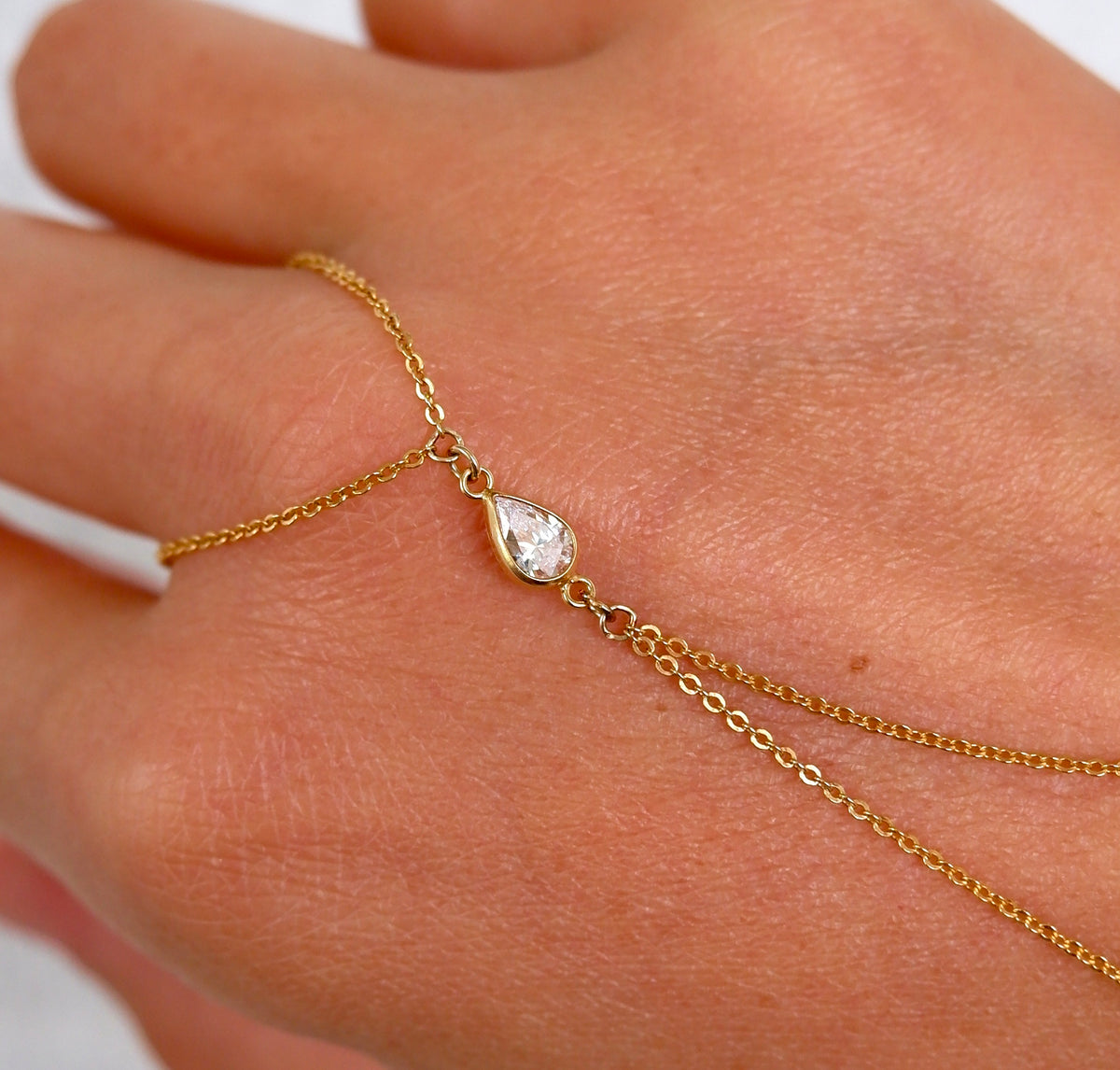 Angel Wing Hand Chain