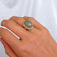 Ornate Oval Jade Ring