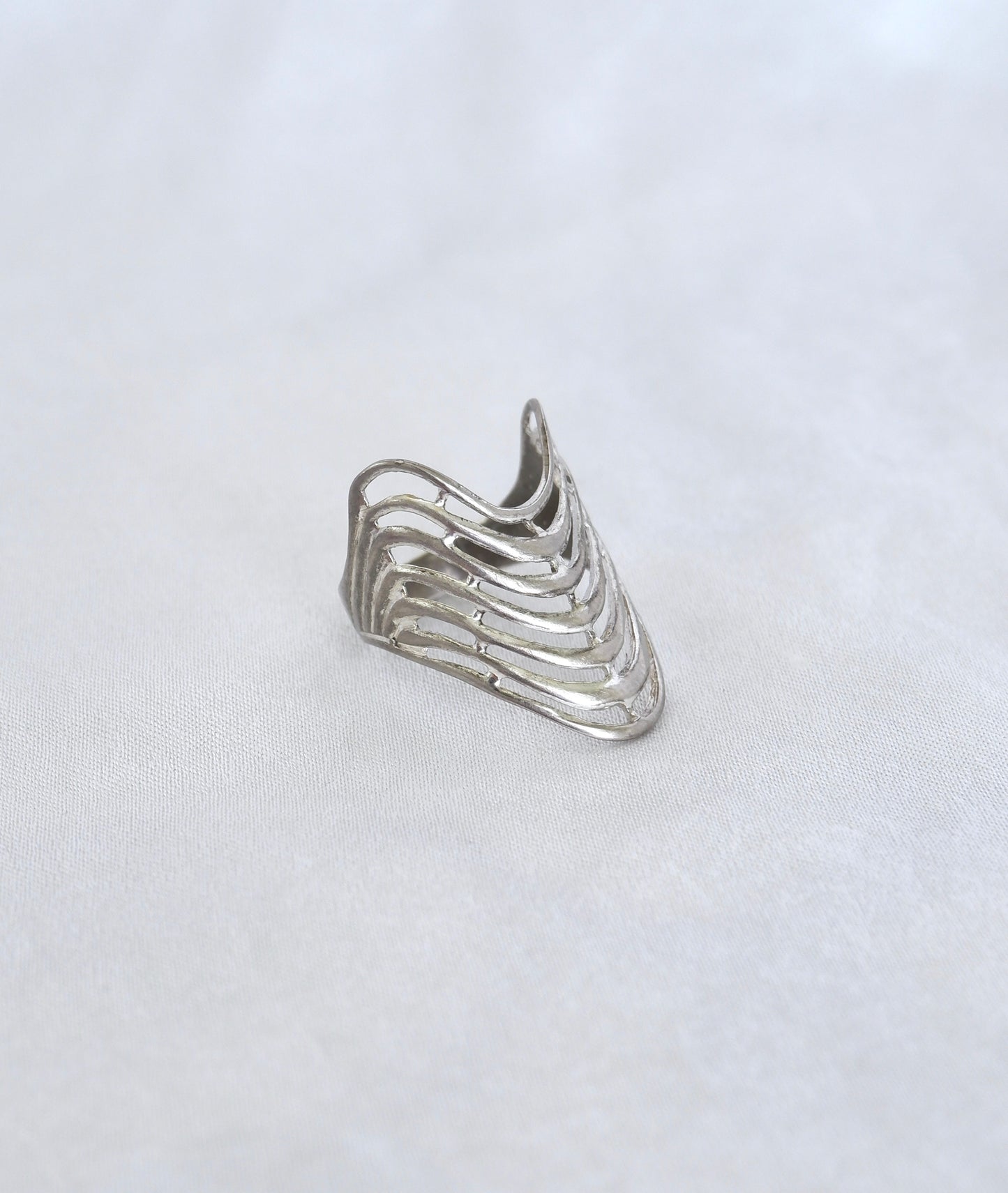 Southwestern Wave Saddle Ring